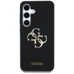 Coque Guess Silicone 4G Big Metal Logo pour Samsung Galaxy S25 Ultra - Black – Image 3