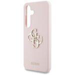 Coque Guess Silicone 4G Big Metal Logo pour Samsung Galaxy S25 - Pink – Image 2