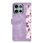 Étui portefeuille Techsuit FlipCraft pour Motorola Moto G75 - Mysterious Purple – Image 3