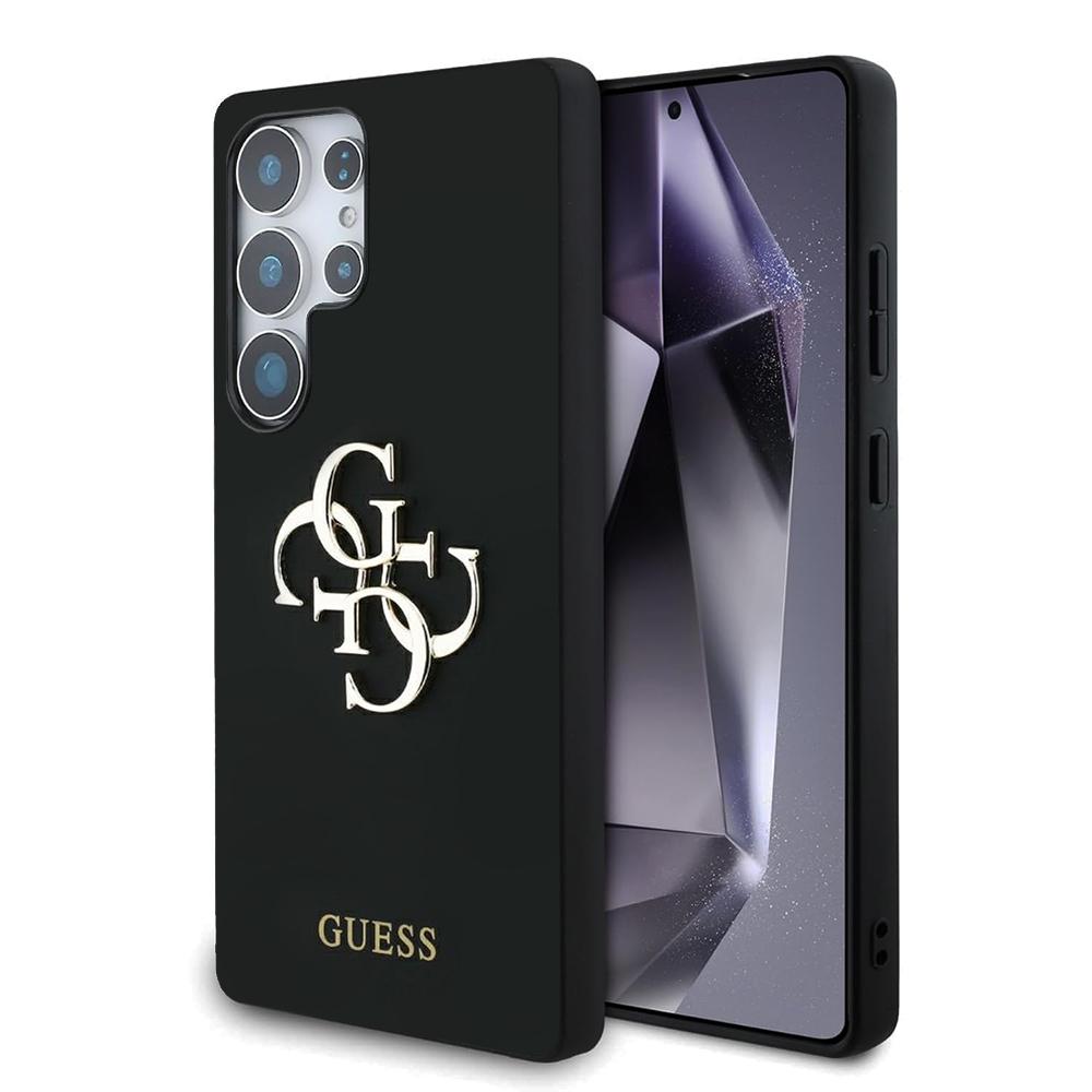 1999471 Coque Guess Silicone 4G Big Metal Logo pour Samsung Galaxy S25 Ultra - Black – Image 1