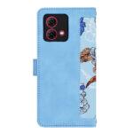 Étui portefeuille Techsuit FlipCraft pour Motorola Moto G84 - Vibrant Blue – Image 3