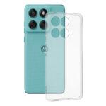Coque Techsuit Clear Silicone pour Motorola Edge 60 / Edge 60 Fusion - Transparent
