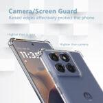 Coque Techsuit Shockproof Clear Silicone pour Motorola Edge 60 / Edge 60 Fusion - Clear – Image 3