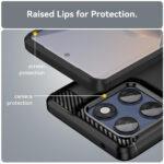 Coque Techsuit Carbon Silicone pour Motorola Edge 60 / Edge 60 Fusion - Black – Image 5
