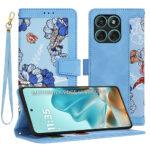 Étui portefeuille Techsuit FlipCraft pour Motorola Edge 60 / Edge 60 Fusion - Vibrant Blue