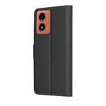 Étui portefeuille Techsuit Leather Folio pour Motorola Moto G04 / Moto G04s / Moto G24 / Moto E14 - Black – Image 5