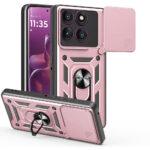 Coque Techsuit CamShield Series pour Motorola Edge 60 Pro - Rose Gold