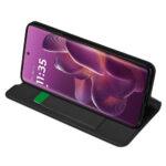 Étui portefeuille Techsuit Magskin Book pour Motorola Edge 60 Pro - Black – Image 2