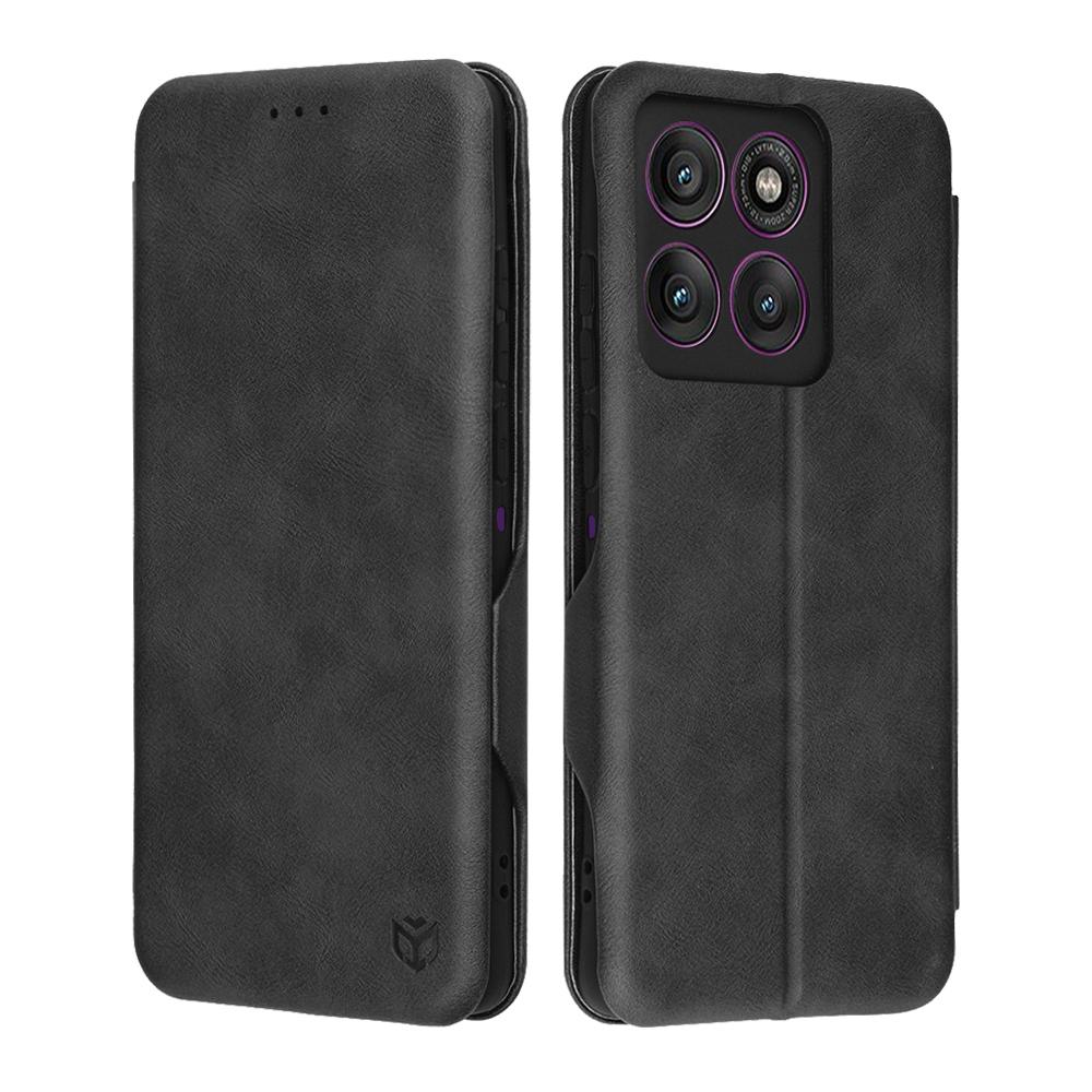 2296081 Étui portefeuille Techsuit Safe Wallet Plus pour Motorola Edge 60 Pro - Black – Image 1