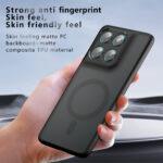 Coque Techsuit PureFrost MagSafe pour Motorola Edge 60 Pro - Frosted Black – Image 4