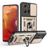 Coque Techsuit CamShield Series pour Motorola Moto G15 / G15 Power - Gold