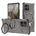 Coque Techsuit Carbon Shield PRO pour Motorola Edge 50 - Smoke Black