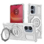 Coque Techsuit Carbon Shield PRO pour Motorola Edge 50 Fusion - White Transparent