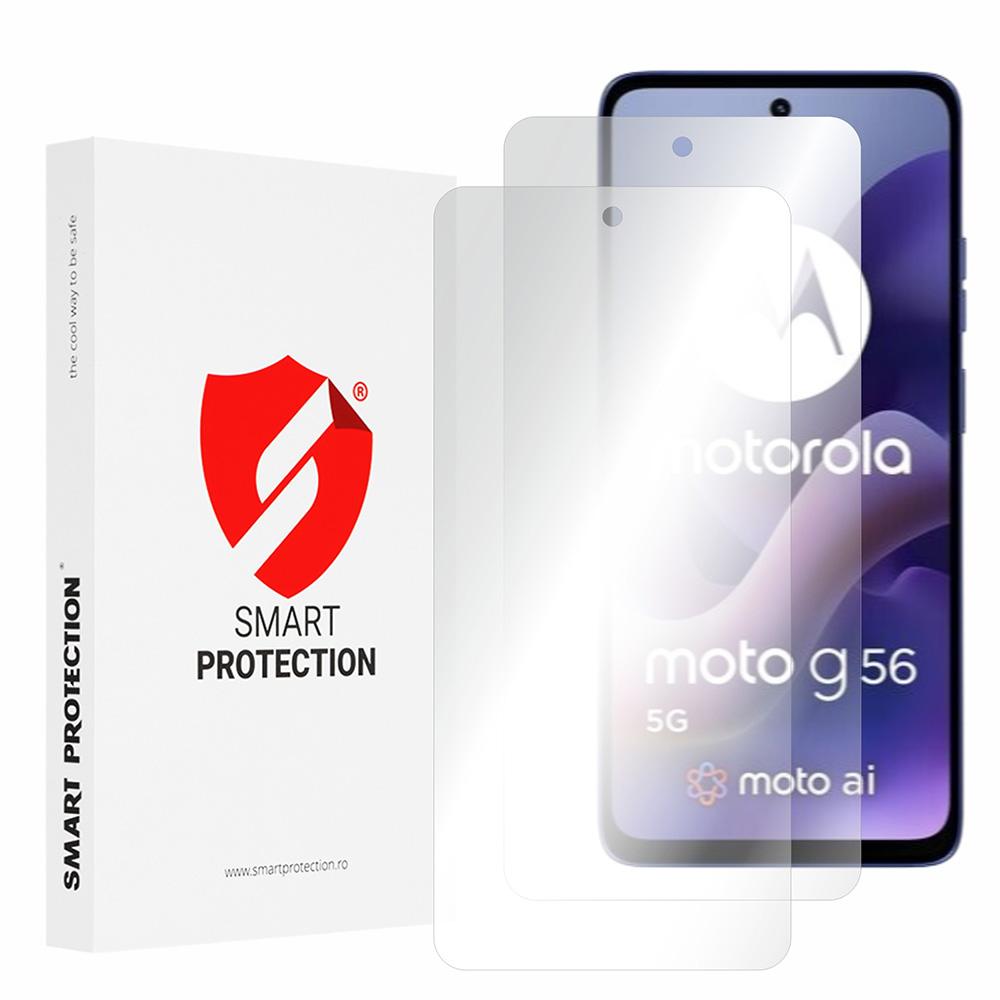 2395273 Lot de 2 protections d'écran Smart Protection Premium Classic pour Motorola Moto G56 - Clear – Image 1