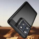 Coque Techsuit Carbon Silicone pour Motorola Moto G86 - Black – Image 4