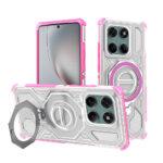 Coque Techsuit Carbon Shield PRO pour Motorola Edge 60 / Edge 60 Fusion - White Transparent