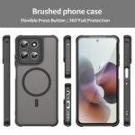 Coque Techsuit HaloFrost II MagSafe pour Motorola Moto G56 - Black – Image 5