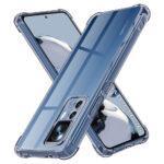 Coque Techsuit Shockproof Clear Silicone pour Xiaomi 12T / 12T Pro - Smoke Black