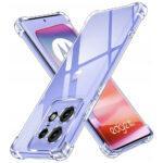 Coque Techsuit Shockproof Clear Silicone pour Motorola Edge 50 Pro - Clear