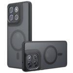 Coque Techsuit PureFrost MagSafe pour Motorola Moto G86 / G86 Power - Frosted Black