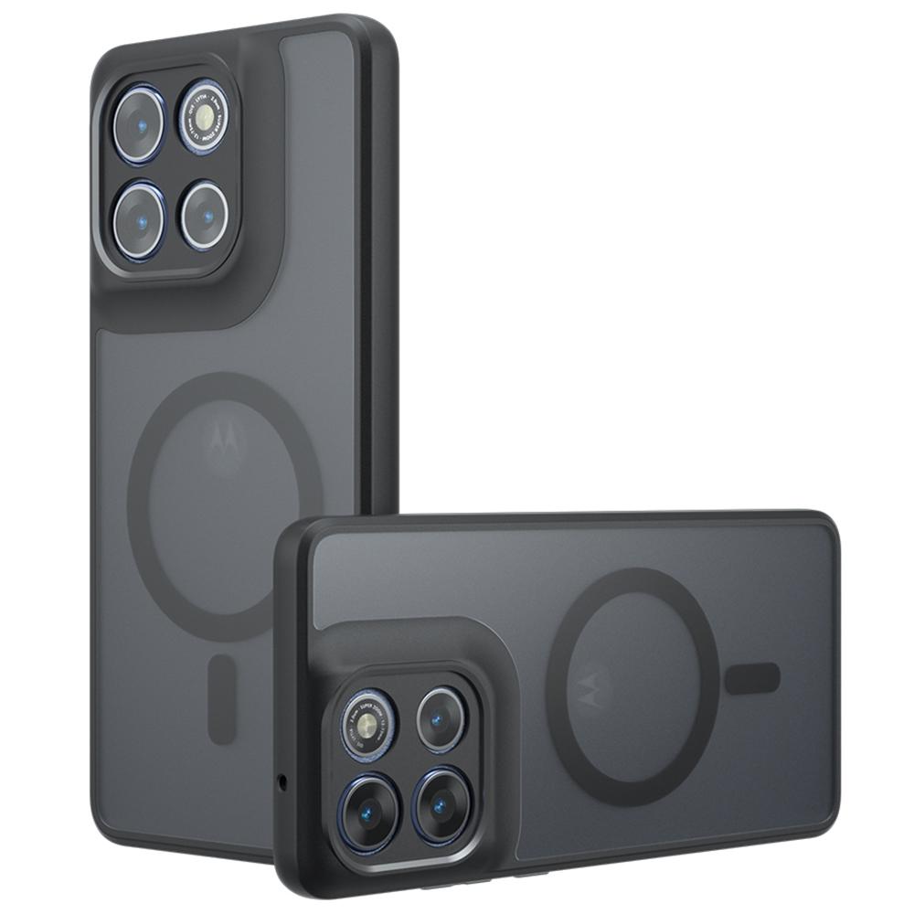 2464777 Coque Techsuit PureFrost MagSafe pour Motorola Moto G86 / G86 Power - Frosted Black – Image 1