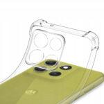 Coque Techsuit Shockproof Clear Silicone pour Motorola Moto G86 - Clear – Image 2