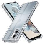 Coque Techsuit Shockproof Clear Silicone pour Motorola Moto G24 Power - Clear
