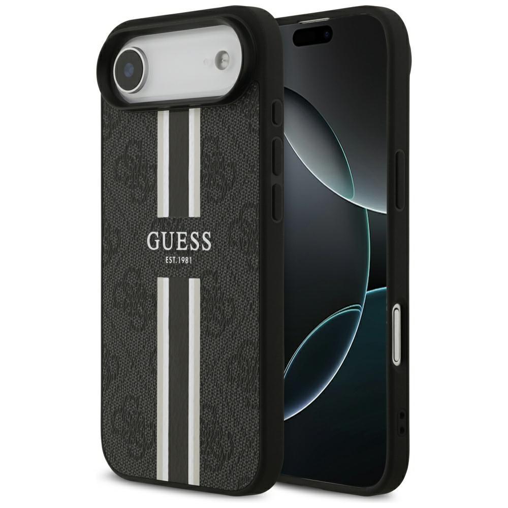 2481829 Coque Guess Hardcase 4G Printed Stripes MagSafe pour iPhone Air - Black – Image 1