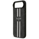 Coque Guess Hardcase 4G Printed Stripes MagSafe pour iPhone Air - Black – Image 5
