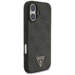 Coque Guess Hardcase 4G Triangle Logo MagSafe avec dragonne de perles pour iPhone 17 - Black – Image 3