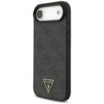 Coque Guess Hardcase 4G Triangle Logo MagSafe avec dragonne de perles pour iPhone Air - Black – Image 2