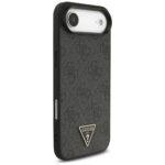 Coque Guess Hardcase 4G Triangle Logo MagSafe avec dragonne de perles pour iPhone Air - Black – Image 3