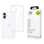 Coque 3mk Clear Case pour iPhone 16 - Transparent