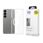 Coque 3mk Clear MagCase pour Samsung Galaxy S25 - Transparent