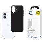 Coque 3mk Matt Case pour iPhone 16 - Black
