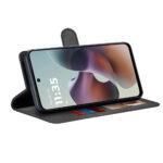 Étui portefeuille Techsuit Diary Book pour Motorola Moto G56 - Black – Image 2