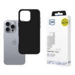 Coque 3mk Matt Case pour iPhone 16 Pro Max - Black