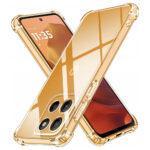 Coque Techsuit Shockproof Clear Silicone pour Motorola Moto G15 / G15 Power - Clear