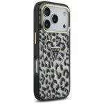 Coque Guess Leopard Glitter MagSafe pour iPhone 17 Pro Max - Black – Image 6