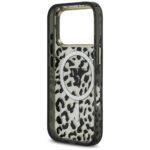 Coque Guess Leopard Glitter MagSafe pour iPhone 17 Pro Max - Black – Image 4