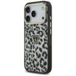 Coque Guess Leopard Glitter MagSafe pour iPhone 17 Pro Max - Black – Image 2