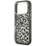 Coque Guess Leopard Glitter MagSafe pour iPhone 17 Pro - Black – Image 4