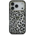 Coque Guess Leopard Glitter MagSafe pour iPhone 17 Pro - Black – Image 2