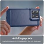 Coque Techsuit Carbon Silicone pour Motorola Moto G86 - Blue – Image 2