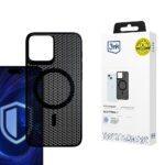 Coque 3mk COOLing MagCase pour iPhone 15 - Black