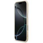 Coque Karl Lagerfeld Leather K&C Pins MagSafe (KLHMP17MPSMLRKCE) pour iPhone Air - Beige – Image 4