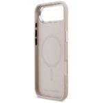 Coque Karl Lagerfeld Leather Karl & Choupette Pins MagSafe (KLHMP17MPSMLRKCP) pour iPhone Air - Pink – Image 3