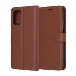 Étui portefeuille Techsuit Leather Folio pour Motorola Moto G05 / E15 - Brown – Image 6