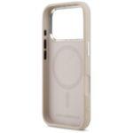 Coque Karl Lagerfeld Leather Choupette Pin MagSafe (KLHMP17XPSMLRCHP) pour iPhone 17 Pro Max - Pink – Image 3