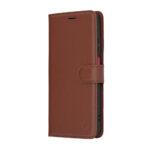 Étui portefeuille Techsuit Leather Folio pour Motorola Moto G05 / E15 - Brown – Image 4
